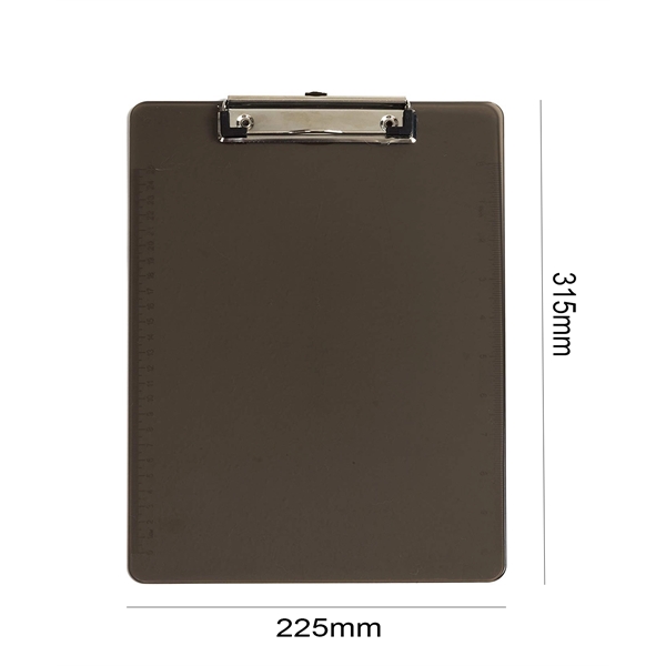 Plastic Clipboard With Ruler - Plastic Clipboard With Ruler - Image 1 of 3