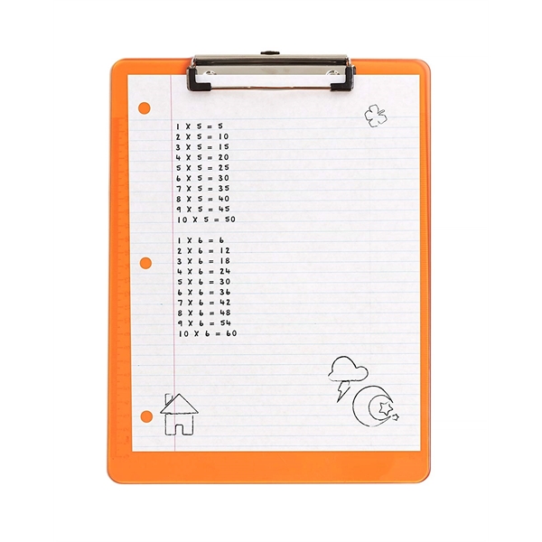 Plastic Clipboard With Ruler - Plastic Clipboard With Ruler - Image 2 of 3