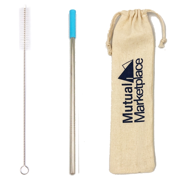 Reusable Straw w/ Cleaning Kit - Reusable Straw w/ Cleaning Kit - Image 5 of 6