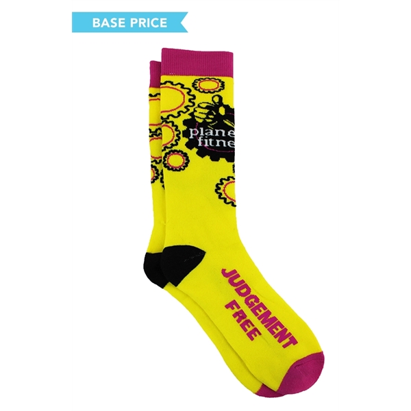 PMS Jacquard Athletic Sock - PMS Jacquard Athletic Sock - Image 7 of 7