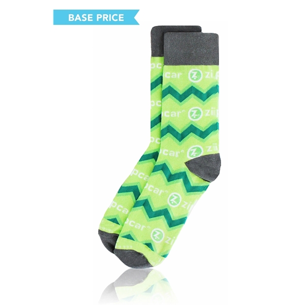 Pantone Matched Jacquard Dress Socks - Pantone Matched Jacquard Dress Socks - Image 7 of 8