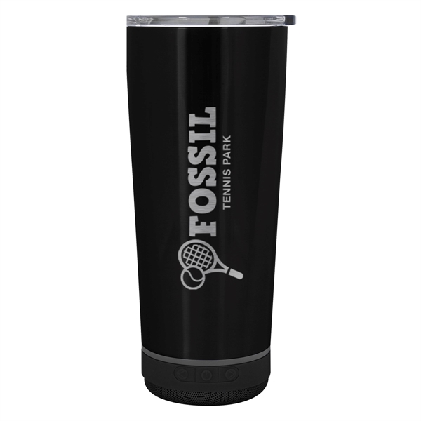 18 OZ. STAINLESS STEEL TUMBLER WITH SPEAKER - 18 OZ. STAINLESS STEEL TUMBLER WITH SPEAKER - Image 5 of 32