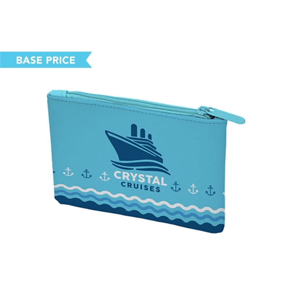 LVL Vegan Leather Small Flat Pouch - LVL Vegan Leather Small Flat Pouch - Image 5 of 5