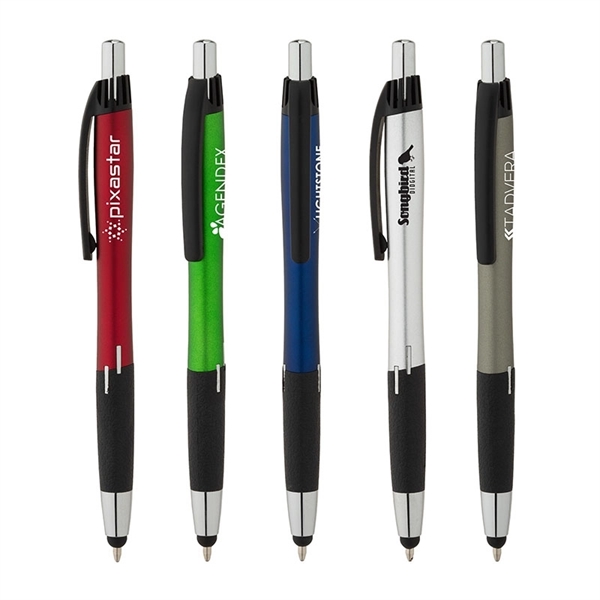Syracuse Plunge-Action Ballpoint / Stylus Pen - Syracuse Plunge-Action Ballpoint / Stylus Pen - Image 0 of 5