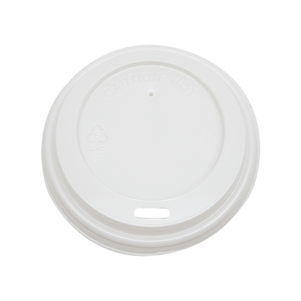8 oz. White Hot Cup Lid - 8 oz. White Hot Cup Lid - Image 0 of 0