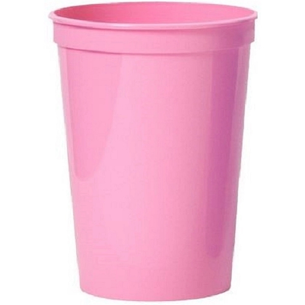 12 oz. Smooth Wall Plastic Stadium Cup - 12 oz. Smooth Wall Plastic Stadium Cup - Image 17 of 17
