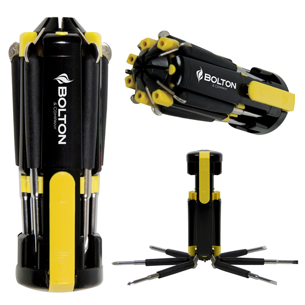 8-in-1 Multi Tool with LED - 8-in-1 Multi Tool with LED - Image 0 of 1