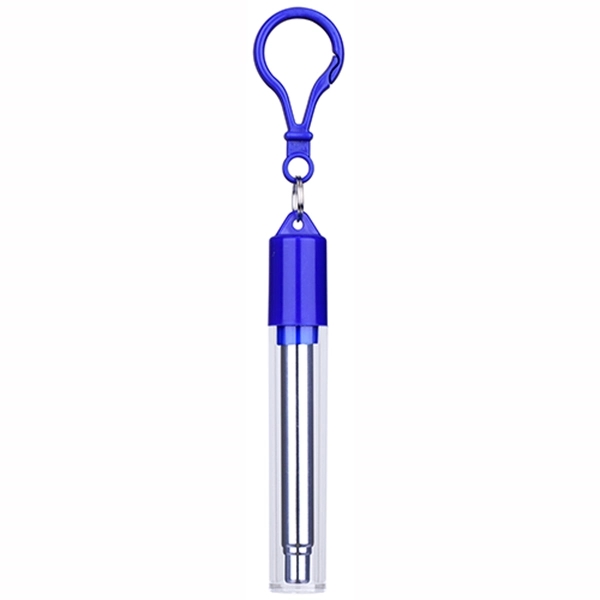 Stainless Steel Straw Reusable Travel Kit - Stainless Steel Straw Reusable Travel Kit - Image 2 of 8