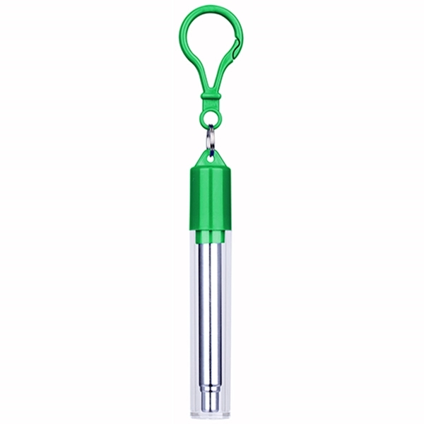 Stainless Steel Straw Reusable Travel Kit - Stainless Steel Straw Reusable Travel Kit - Image 3 of 8