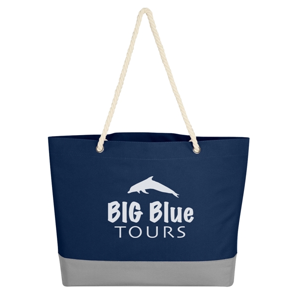 Custom Boca Tote Bag With Rope Handles