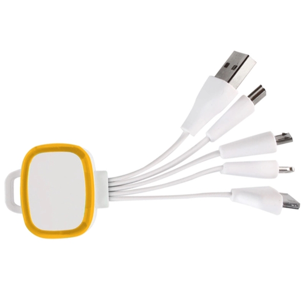 6-in-1 LED Charging Cable - 6-in-1 LED Charging Cable - Image 5 of 9