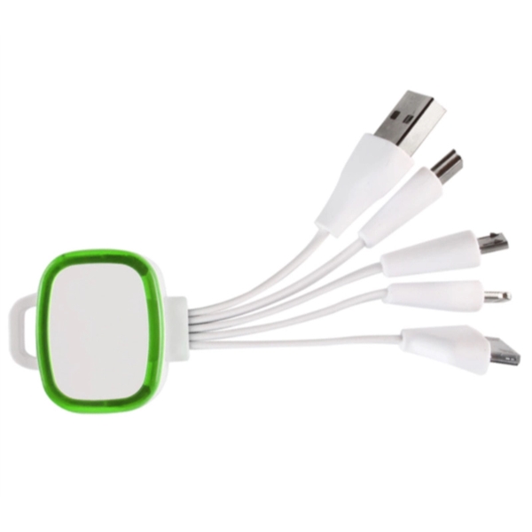 6-in-1 LED Charging Cable - 6-in-1 LED Charging Cable - Image 7 of 9