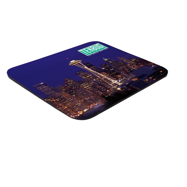 8" x 9-1/2" x 1/8 " Full Color Hard Mouse Pad - 8" x 9-1/2" x 1/8 " Full Color Hard Mouse Pad - Image 0 of 1