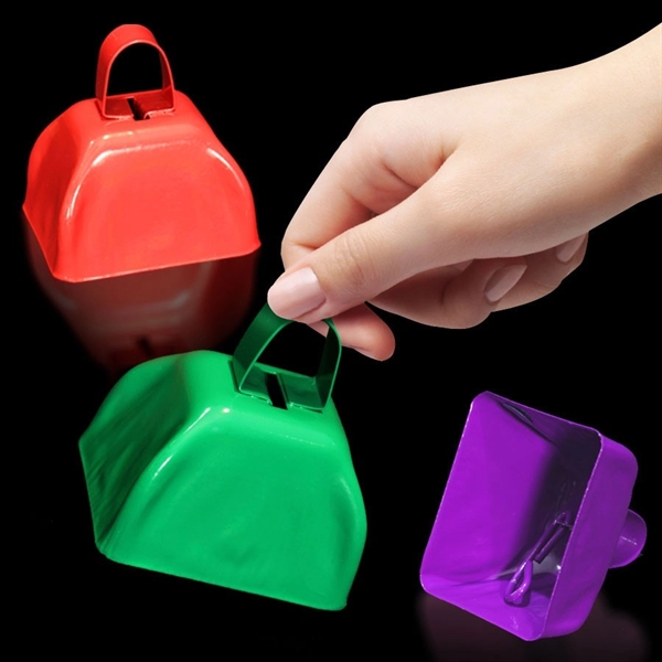 3" Orange Metal Cowbells(Pad Print) - 3" Orange Metal Cowbells(Pad Print) - Image 2 of 16