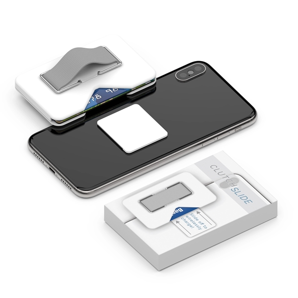 ClutchSlide: Cardholder, Phone Strap and Stand
