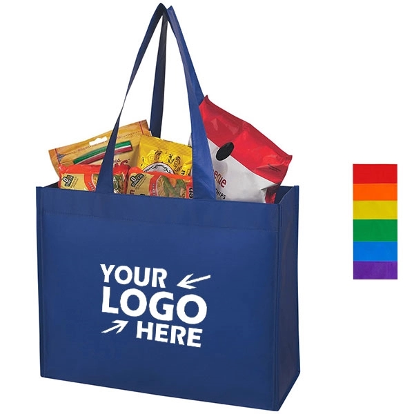 Large Non Woven Grocery Tote Gift Bag - Large Non Woven Grocery Tote Gift Bag - Image 0 of 0