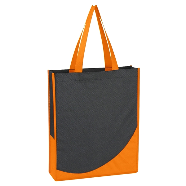 Non-Woven Tote Bag With Accent Trim - Non-Woven Tote Bag With Accent Trim - Image 13 of 16