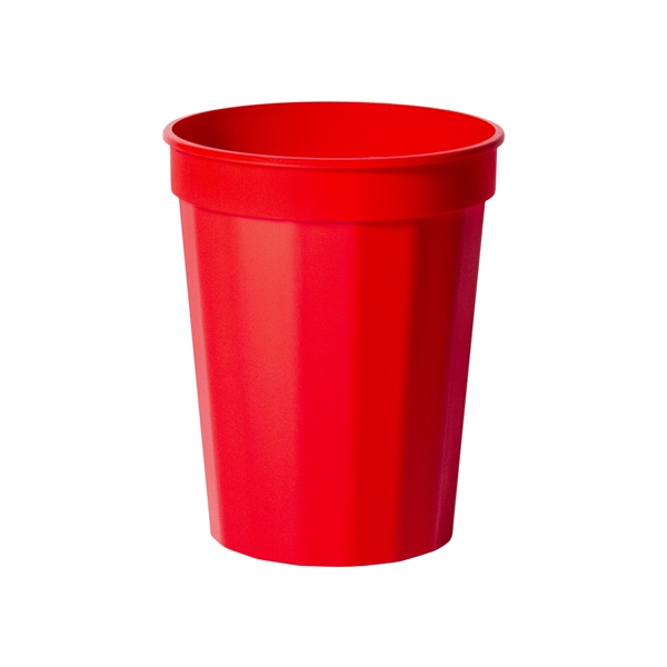 Promotional 22 oz Fluted Plastic Stadium Cup