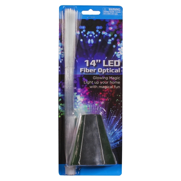 13 1/2" Fiber-Optic LED Light Up Center Piece Decoration - 13 1/2" Fiber-Optic LED Light Up Center Piece Decoration - Image 3 of 3