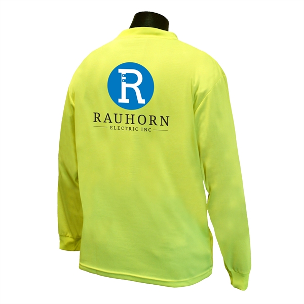 Custom Long Sleeve Safety Shirt