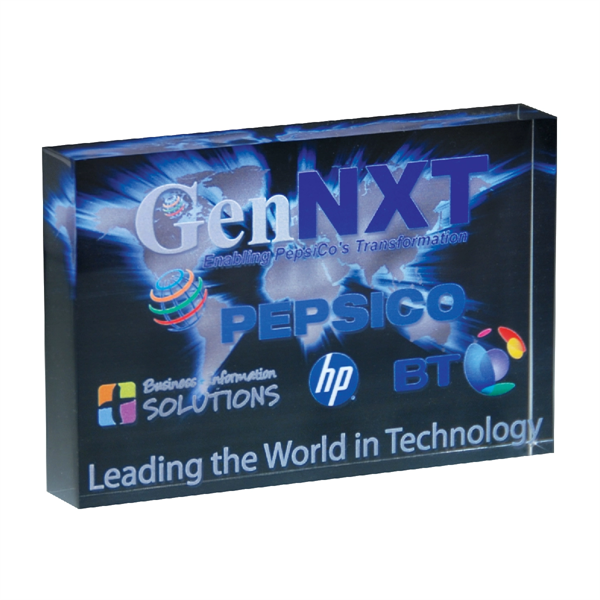 Medium Freestanding Block Award - Medium Freestanding Block Award - Image 2 of 3