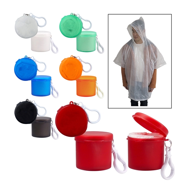 Travel Rain Poncho - Travel Rain Poncho - Image 7 of 14