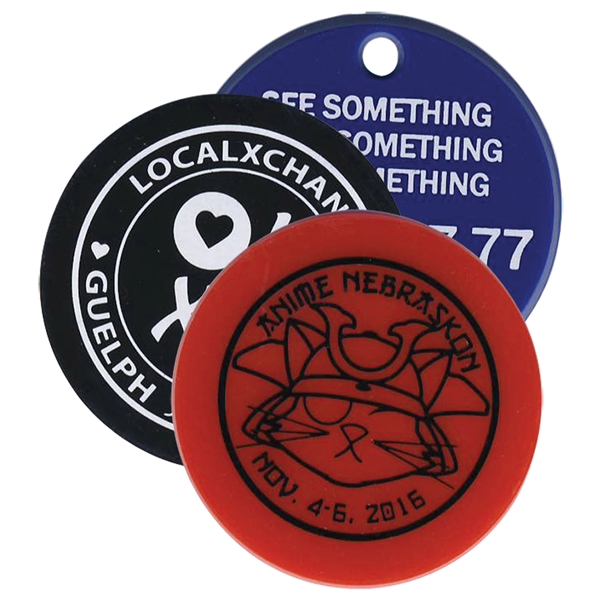 Round Token / Key Tag - Round Token / Key Tag - Image 1 of 6