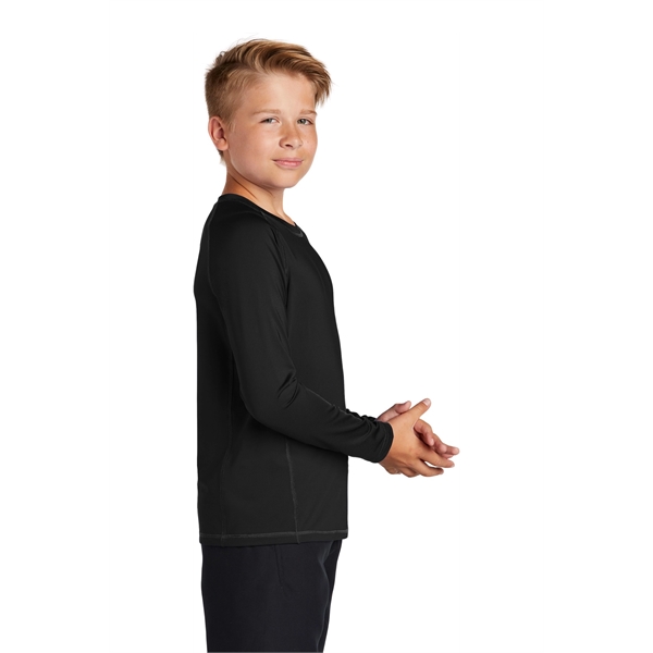 Sport-Tek Youth Long Sleeve Rashguard Tee. - Sport-Tek Youth Long Sleeve Rashguard Tee. - Image 2 of 25