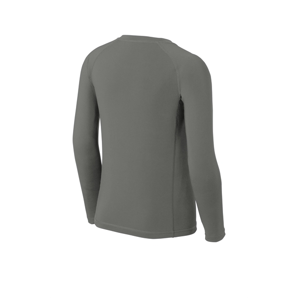 Sport-Tek Youth Long Sleeve Rashguard Tee. - Sport-Tek Youth Long Sleeve Rashguard Tee. - Image 10 of 25