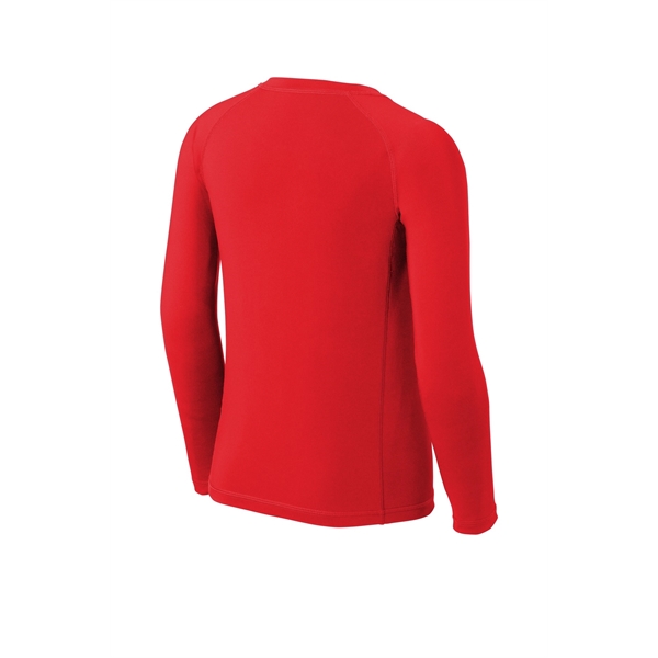 Sport-Tek Youth Long Sleeve Rashguard Tee. - Sport-Tek Youth Long Sleeve Rashguard Tee. - Image 15 of 25