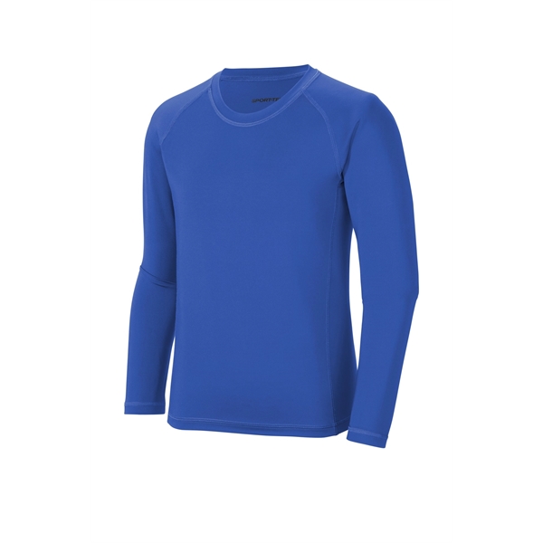 Sport-Tek Youth Long Sleeve Rashguard Tee. - Sport-Tek Youth Long Sleeve Rashguard Tee. - Image 19 of 25