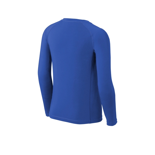 Sport-Tek Youth Long Sleeve Rashguard Tee. - Sport-Tek Youth Long Sleeve Rashguard Tee. - Image 20 of 25