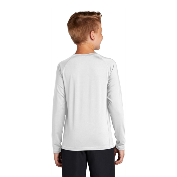 Sport-Tek Youth Long Sleeve Rashguard Tee. - Sport-Tek Youth Long Sleeve Rashguard Tee. - Image 22 of 25