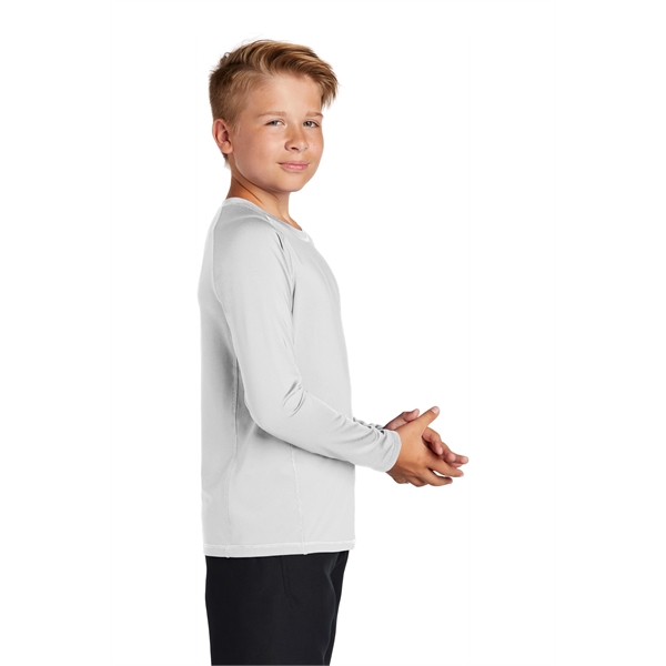 Sport-Tek Youth Long Sleeve Rashguard Tee. - Sport-Tek Youth Long Sleeve Rashguard Tee. - Image 23 of 25