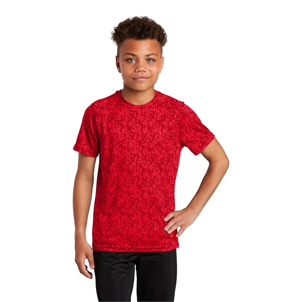 Sport-Tek Youth Digi Camo Tee. - Sport-Tek Youth Digi Camo Tee. - Image 20 of 36