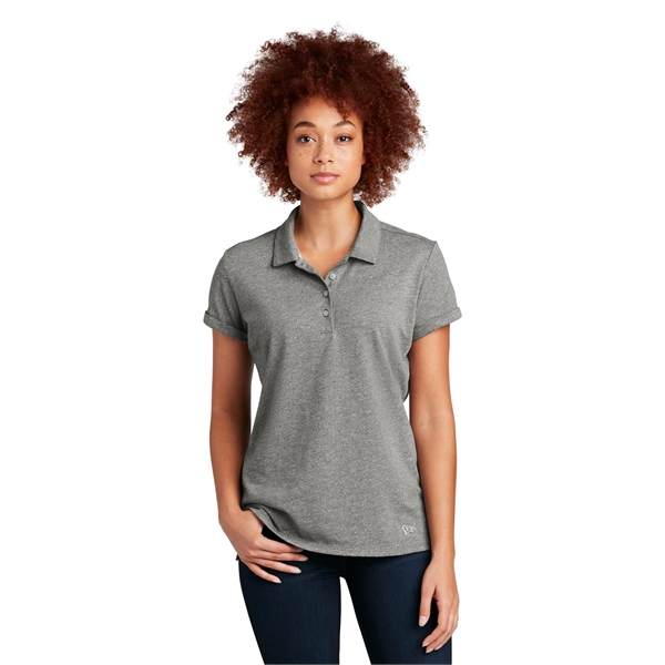 New Era Women's Slub Twist Polo - New Era Women's Slub Twist Polo - Image 9 of 20