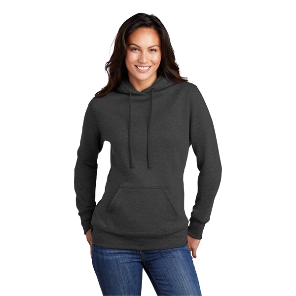 Port & Company Women's Core Fleece Pullover Hooded Sweats... - Port & Company Women's Core Fleece Pullover Hooded Sweats... - Image 11 of 40