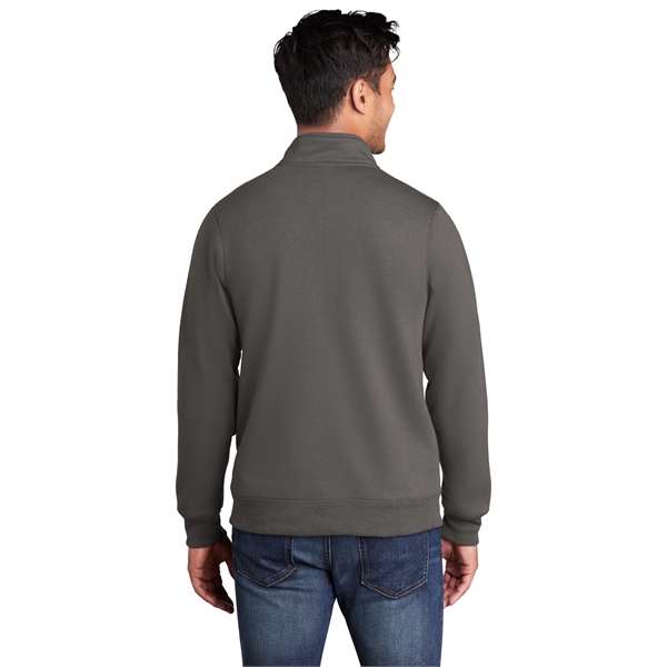 Port & Company Core Fleece Cadet Full-Zip Sweatshirt - Port & Company Core Fleece Cadet Full-Zip Sweatshirt - Image 6 of 30