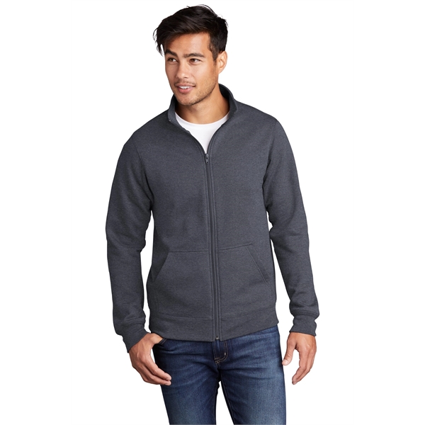 Port & Company Core Fleece Cadet Full-Zip Sweatshirt - Port & Company Core Fleece Cadet Full-Zip Sweatshirt - Image 15 of 30