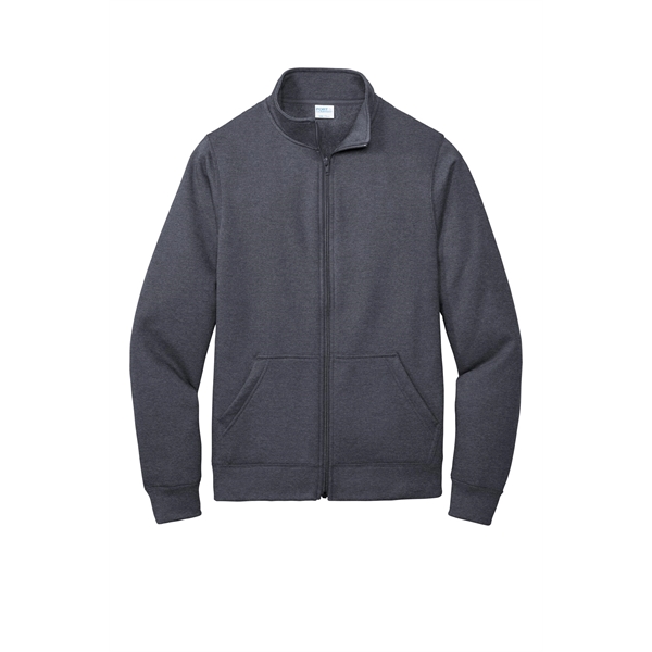 Port & Company Core Fleece Cadet Full-Zip Sweatshirt - Port & Company Core Fleece Cadet Full-Zip Sweatshirt - Image 18 of 30