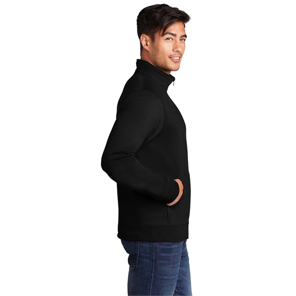 Port & Company Core Fleece Cadet Full-Zip Sweatshirt - Port & Company Core Fleece Cadet Full-Zip Sweatshirt - Image 22 of 30