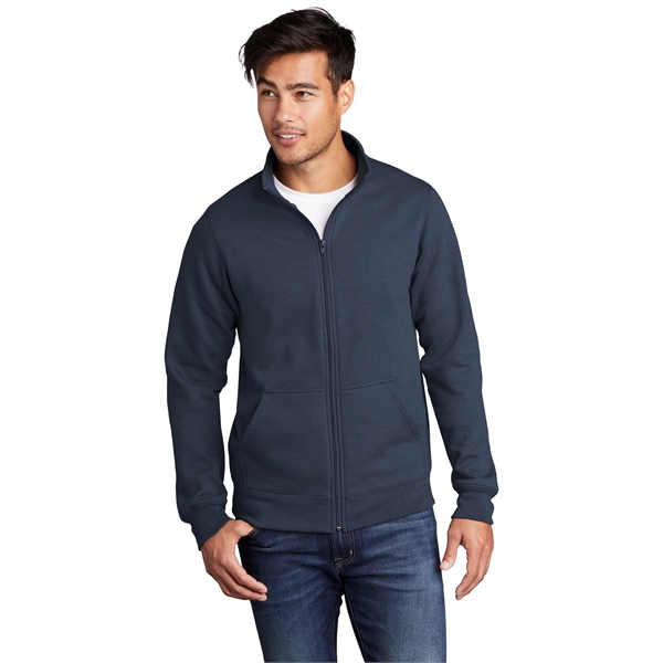 Port & Company Core Fleece Cadet Full-Zip Sweatshirt - Port & Company Core Fleece Cadet Full-Zip Sweatshirt - Image 25 of 30