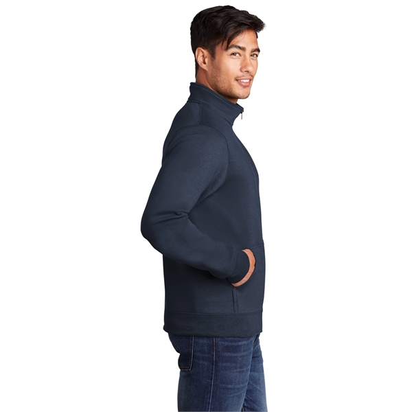 Port & Company Core Fleece Cadet Full-Zip Sweatshirt - Port & Company Core Fleece Cadet Full-Zip Sweatshirt - Image 27 of 30