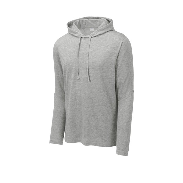 Sport-Tek PosiCharge Tri-Blend Wicking Long Sleeve Hoodie - Sport-Tek PosiCharge Tri-Blend Wicking Long Sleeve Hoodie - Image 16 of 25