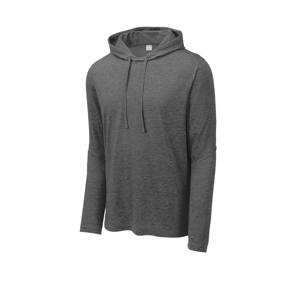 Sport-Tek PosiCharge Tri-Blend Wicking Long Sleeve Hoodie - Sport-Tek PosiCharge Tri-Blend Wicking Long Sleeve Hoodie - Image 21 of 25