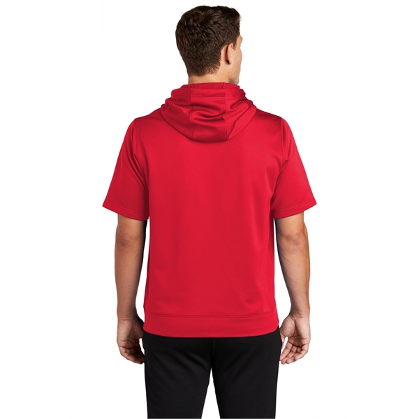 Sport-Tek Sport-Wick Fleece Short Sleeve Hooded Pullover. - Sport-Tek Sport-Wick Fleece Short Sleeve Hooded Pullover. - Image 22 of 30