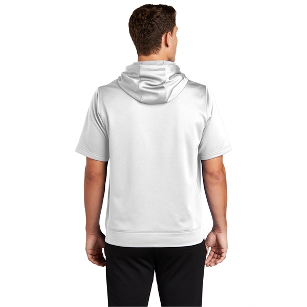 Sport-Tek Sport-Wick Fleece Short Sleeve Hooded Pullover. - Sport-Tek Sport-Wick Fleece Short Sleeve Hooded Pullover. - Image 27 of 30