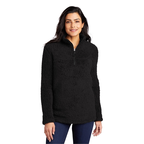 Port Authority Women's Cozy 1/4-Zip Fleece - Port Authority Women's Cozy 1/4-Zip Fleece - Image 0 of 25