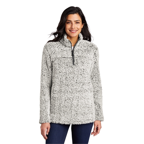 Port Authority Women's Cozy 1/4-Zip Fleece - Port Authority Women's Cozy 1/4-Zip Fleece - Image 6 of 25