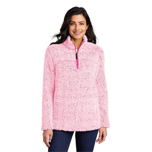Port Authority Women's Cozy 1/4-Zip Fleece - Port Authority Women's Cozy 1/4-Zip Fleece - Image 21 of 25